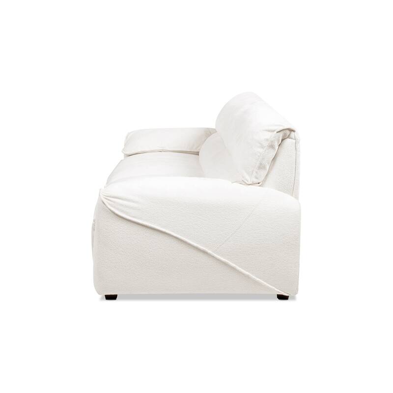 Sorrento 90.5" Chenille Upholstered 2-Piece Modular Sofa