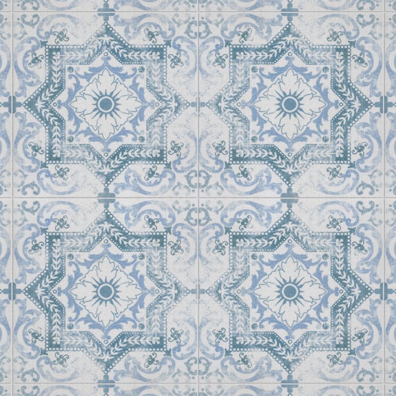 Merola Tile Klinker Alcazar Petunia 12-3/4" x 12-3/4" Ceramic Floor and Wall Tile