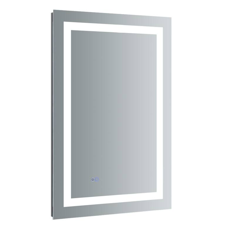Fresca Luminosa 36" x 24" Framed Bathroom Mirror with LED Lighting and - Mirror