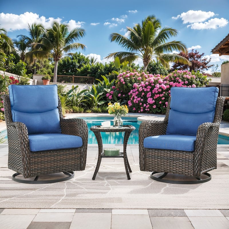 Outdoor Deep Seat Cushions Set for Patio