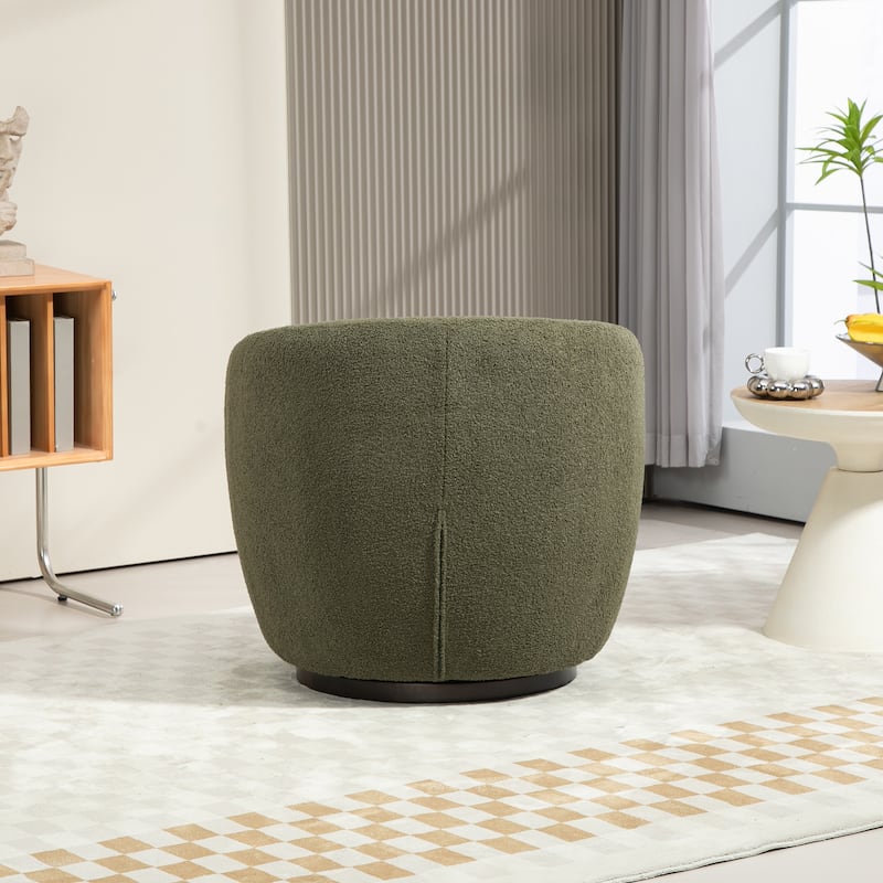 Teddy Swivel Barrel Armchair