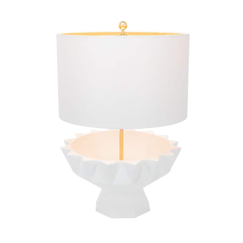 Kubrick Table Lamp with Linen Lamp Shade