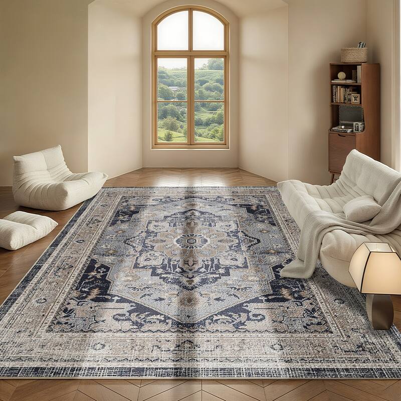 Bohemia Indoor/Outdoor Handmade Classic Perslan Area Rug - 6' x 7'
