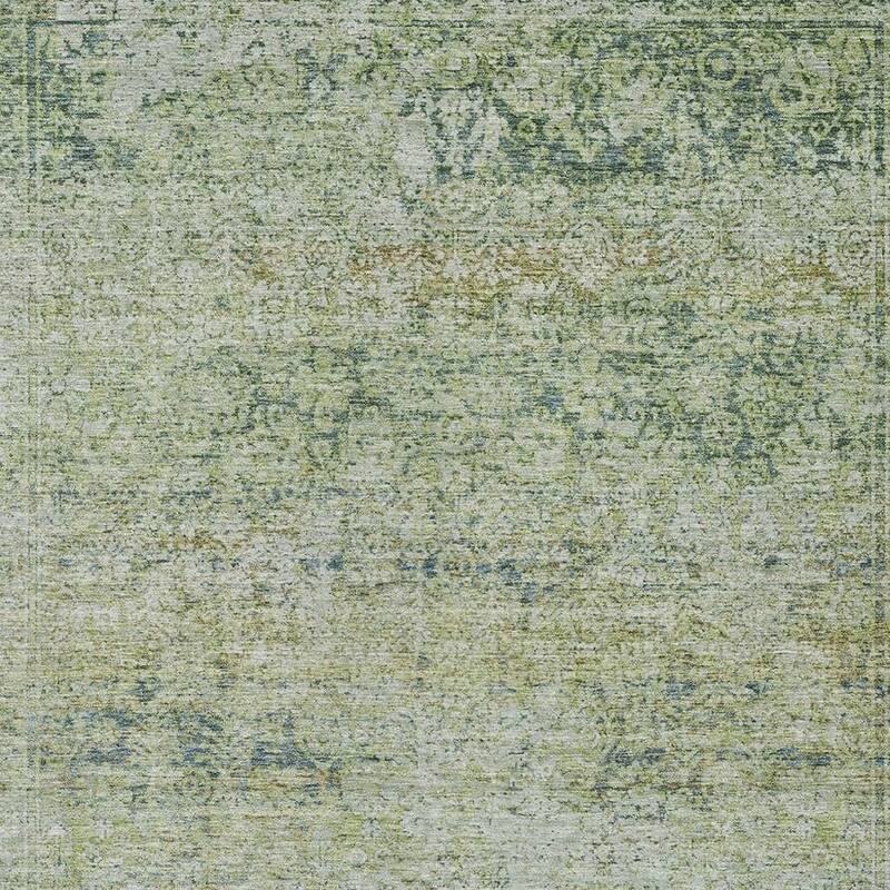 HomeRoots Abstract Traditional Rectangle Outdoor Rug