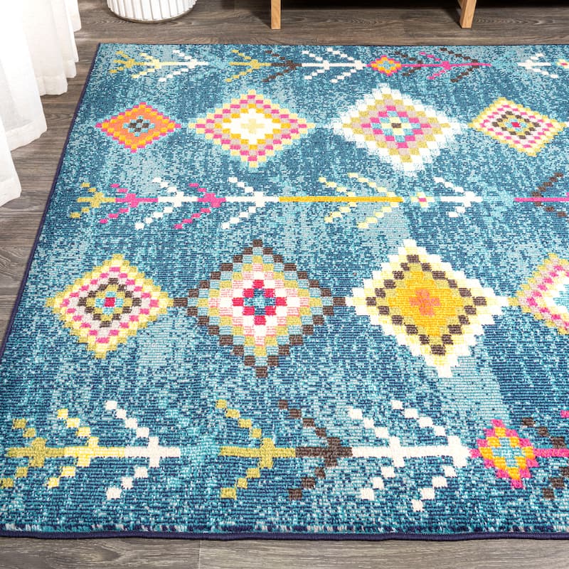 JONATHAN Y Arta Love Geometric Area Rug
