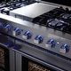 preview thumbnail 12 of 11, Cosmo 48 in. Double Oven Gas Range with 6 Sealed Burners and 6.8 cu. ft. Cosmo Capacity Convection Main Oven in Stainless Steel