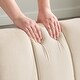 preview thumbnail 21 of 31, 24.4"W Accent Chair,Upholstered Armless Chair with Metal Legs