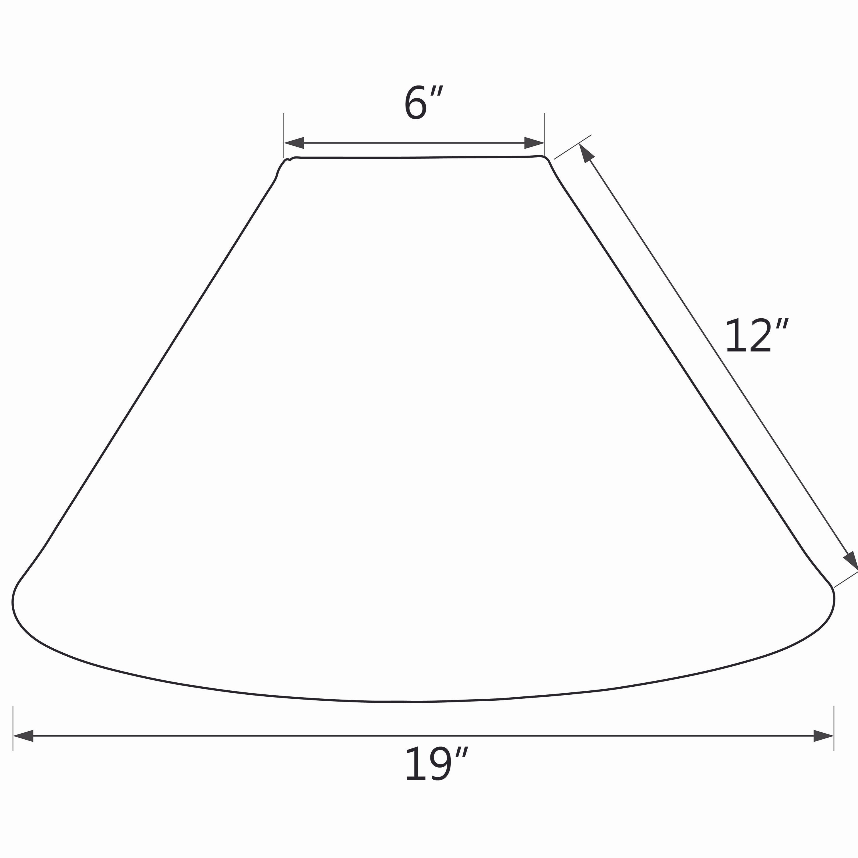 Aspen Creative Hardback Empire Shape Spider Construction Lamp