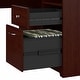 preview thumbnail 48 of 81, Cabot 60W L-Shaped Desk with Hutch and Storage by Bush Furniture