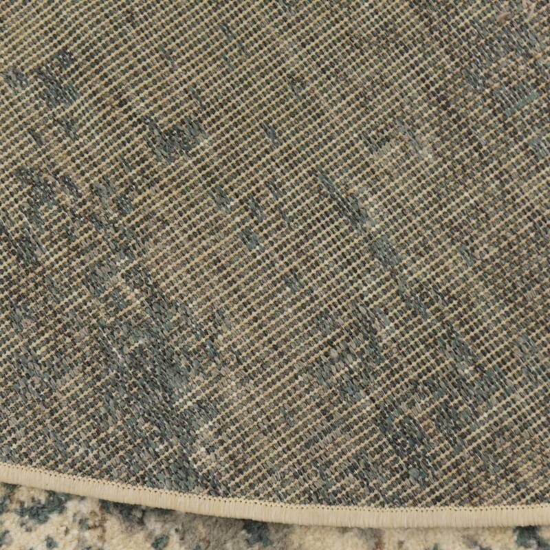 Contemporary Daisy Collection Area Rug