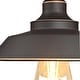 preview thumbnail 9 of 7, Westinghouse Lighting Iron Hill 9-Inch, One-Light Indoor Semi-Flush Mount Ceiling Fixture