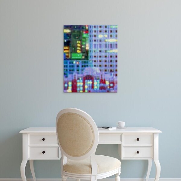 Easy Art Prints James Burghardt's 'Metropolitain III' Premium Canvas Art