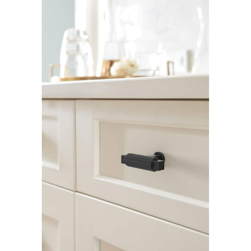 Amerock BP37641 Ballard 9/16" Fluted Bar Cabinet Knob