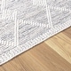 preview thumbnail 4 of 5, Hauteloom Whittington Wool Living Room, Bedroom Area Rug - Dark Gray, Off White - 10' x 14' 12' x 15' - Dark Gray, Off White / Whittington