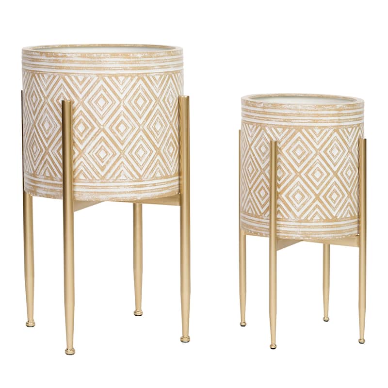 Eisley Modern Planters (Set of 2)