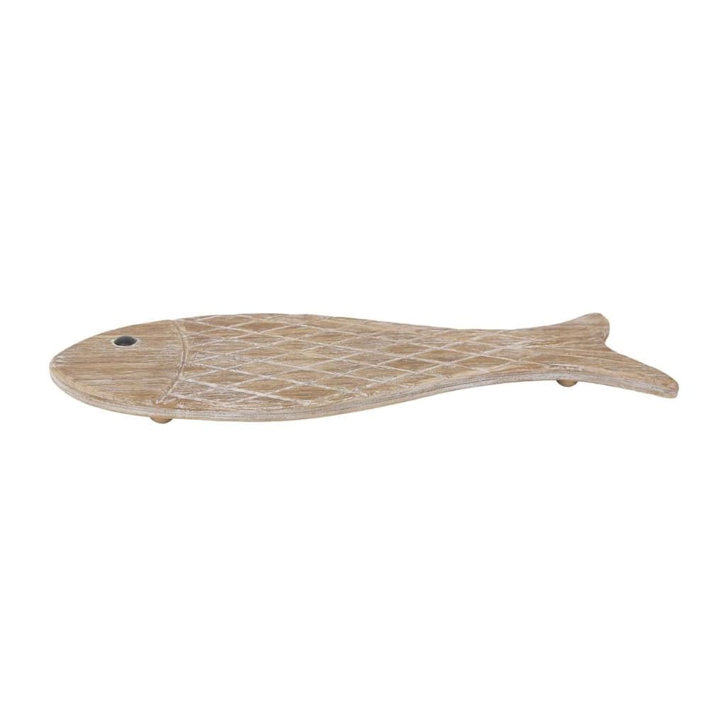 Transpac Wood Fish Serving Board Home Decorations Spring