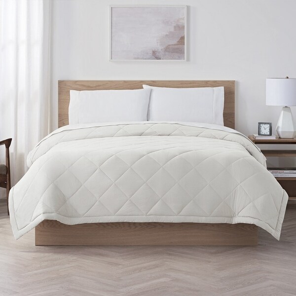 Serta Supersoft Cooling Lightweight Blanket Microfiber Wrinkle