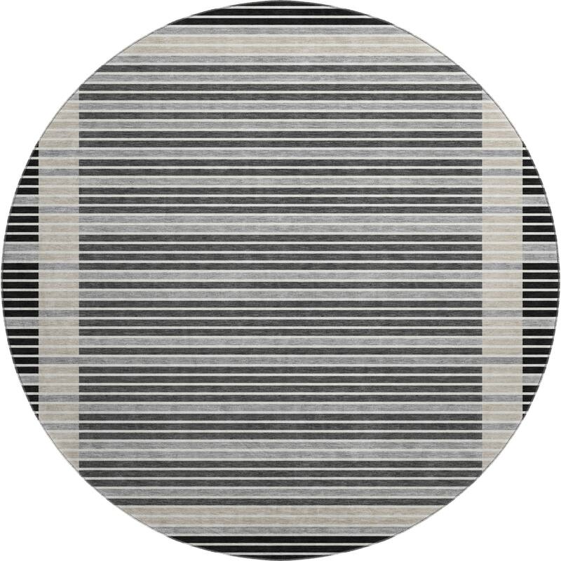 Premium Washable Super Soft Border Geo Mayfield Rug