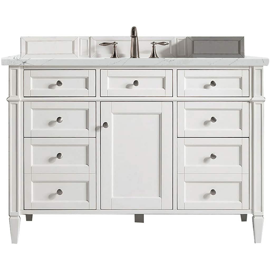 James Martin Vanities 655-V48-3ENC Brittany 48" Single Basin Poplar