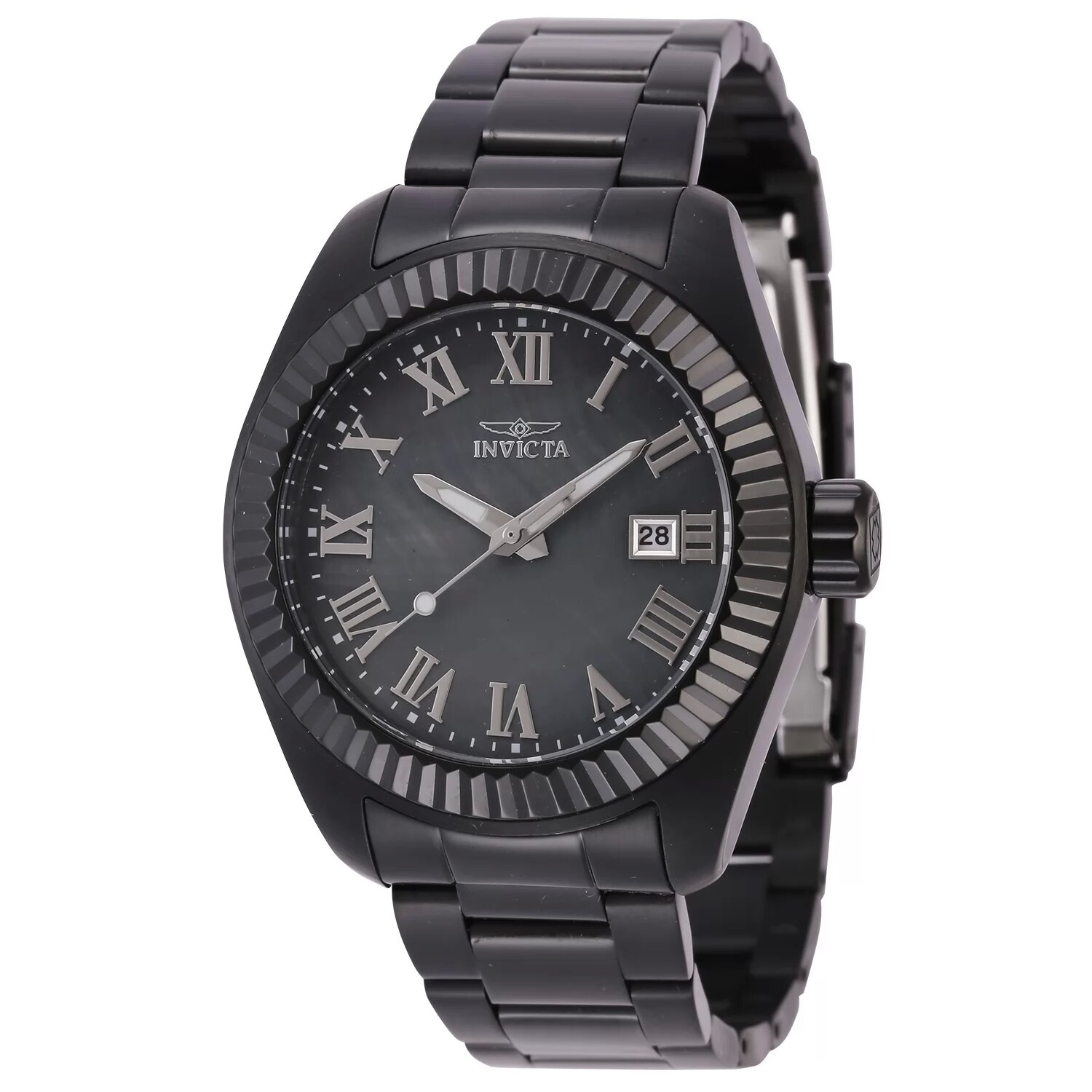 InvictaWomen's 44277 Angel Quartz PC32 Black Dial Watch