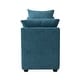 preview thumbnail 56 of 69, Franco Modern Upholstered Storage Bench with Two Throw Pillows and Thick Padded Cushion