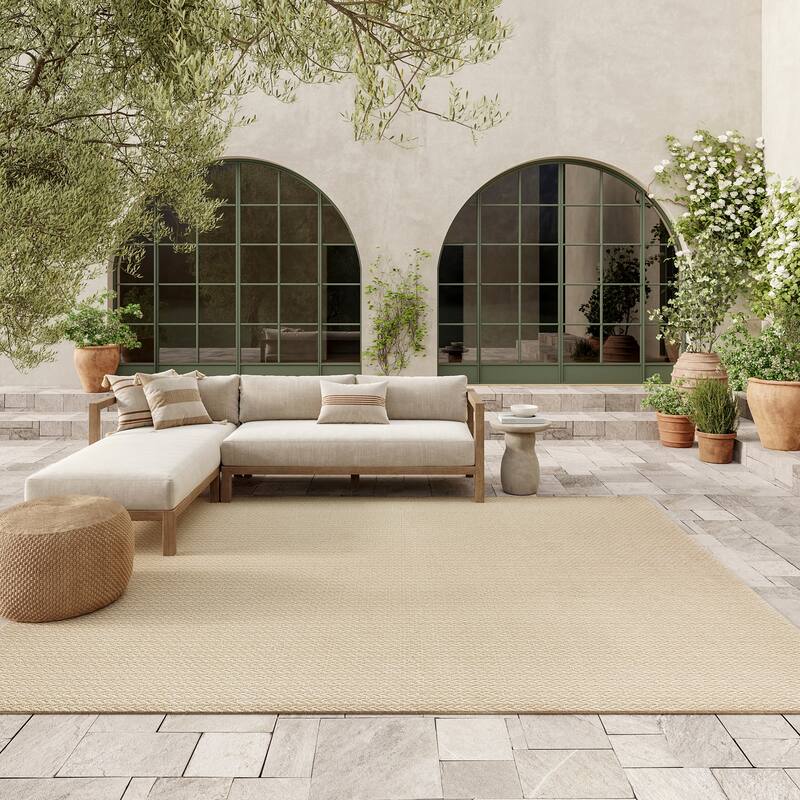 Nourison Tulum Indoor/Outdoor Chevron Area Rug