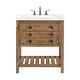 preview thumbnail 12 of 23, Monterey Farmhouse 31-Inch Single Bathroom Vanity