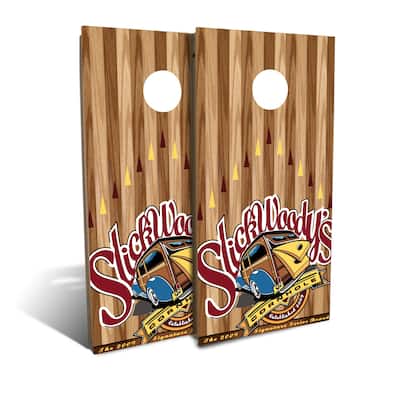 Signature SW Backyard Cornhole Board Set (Includes 8 Bags) - N/A