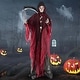 preview thumbnail 2 of 4, 8FT Halloween Animatronics Standing Grim Reaper Voice Activated Reaper
