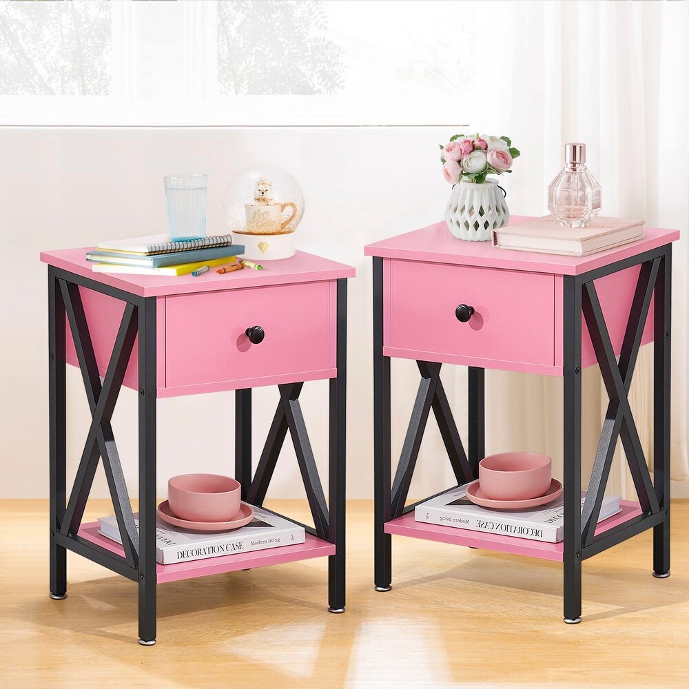 Pink Nightstands Bed Bath Beyond