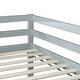 preview thumbnail 20 of 27, Rubber Wooden Twin Loft Bed with Ladder, Strengthened Slats