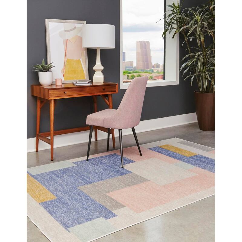 Contemporary Heloise Collection Area Rug