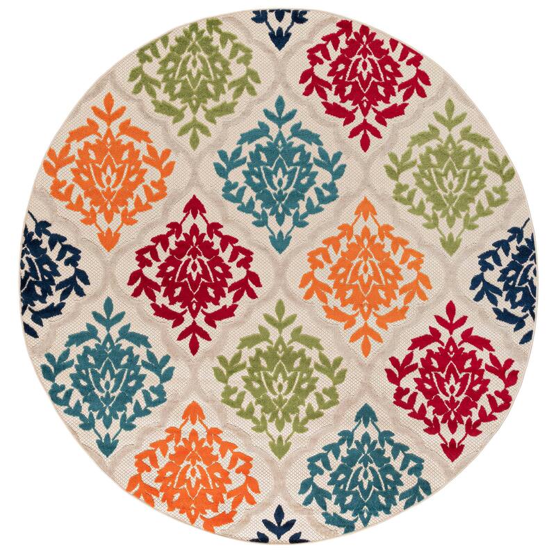 Origin Coastal Medallion Indoor/Outdoor Area Rug