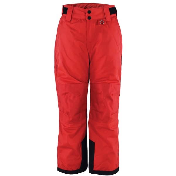 slide 1 of 1, Hudson Baby Unisex Snow Pants, Red 2T - Red