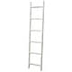 preview thumbnail 1 of 0, Country-Style 6' Decorative Straight Ladder Antique White