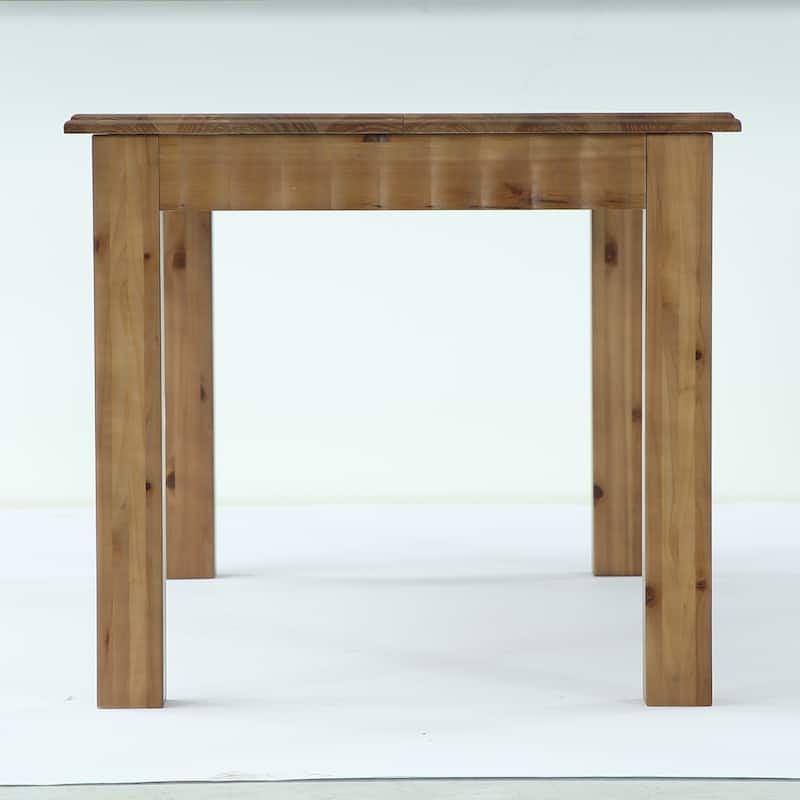 63 Inch Solid Wood Dining Table for 6 - 62.99" L x 31.5" W x 29.53" H