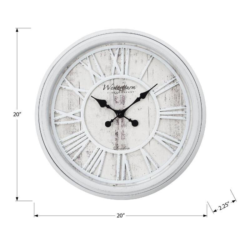 20" Round Wall Clock