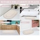 preview thumbnail 27 of 58, Hampton Crochet Bathmat 100% Cotton Non-Slip Bathroom Rug Set, Machine Washable Bath Rug, 5 Piece Bath Mat Set with Contour