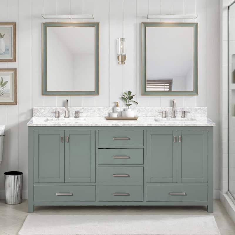 Avanity Modero 72 in. Double Bathroom Vanity Cabinet - 72"W x 21"D x 34"H