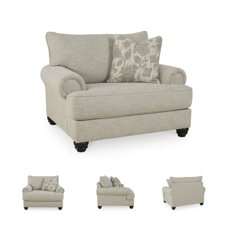 Signature Design by Ashley Asanti Beige Oversized Chair - 51"W x 44"D x 40"H