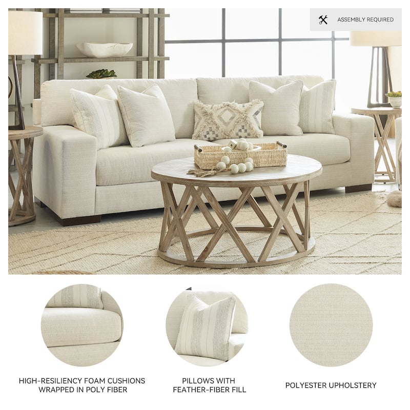 Signature Design by Ashley Maggie Sofa - 96"W x 40"D x 37"H
