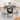 GDFStudio - Parkstone 5-Piece Modern Round Dining Table Set with 4 Upholstered Chairs