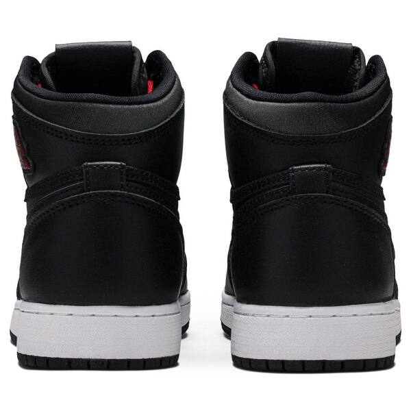 Jordan 1 Retro High Og Black Satin Gym Red Kids Shoe 060 On Sale Overstock