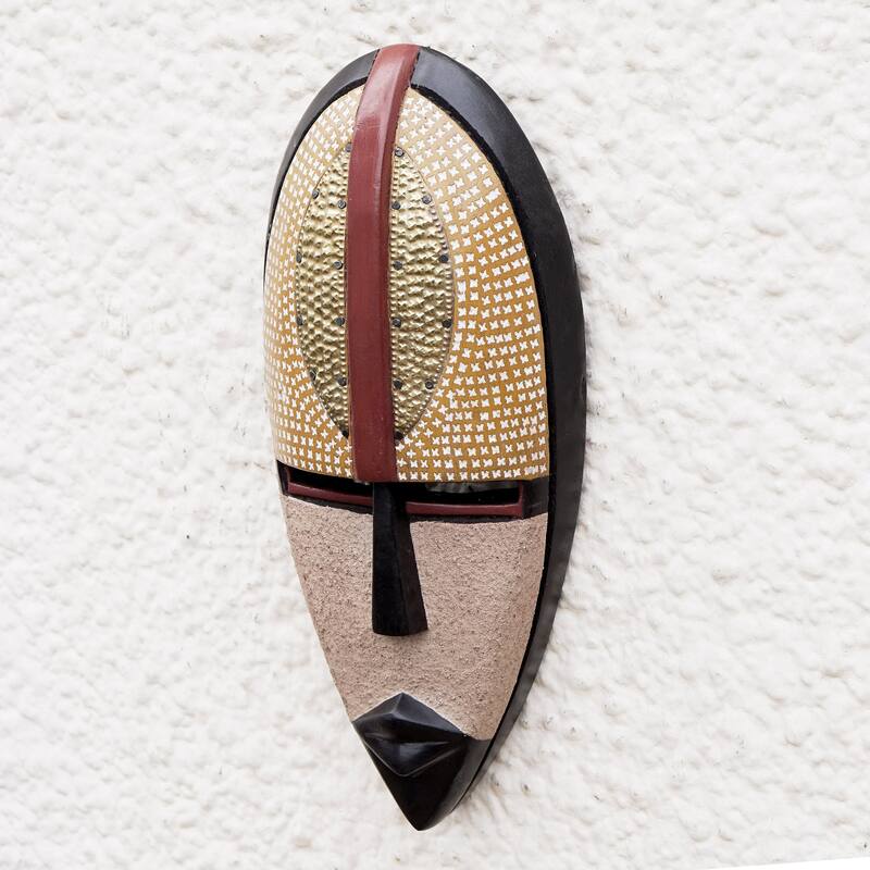 Novica Handmade Spirit Of Africa African Wood Mask