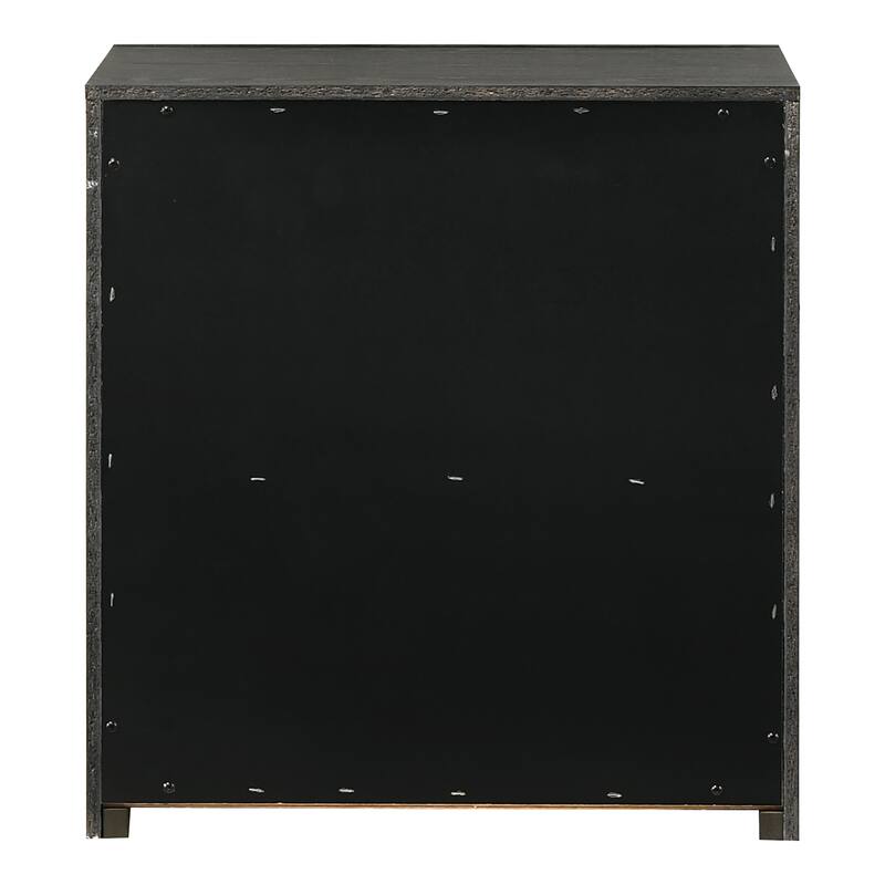 Furniture of America Merro Modern 3-Piece Solid Wood Dresser and 2 Nightstand Bedroom Set