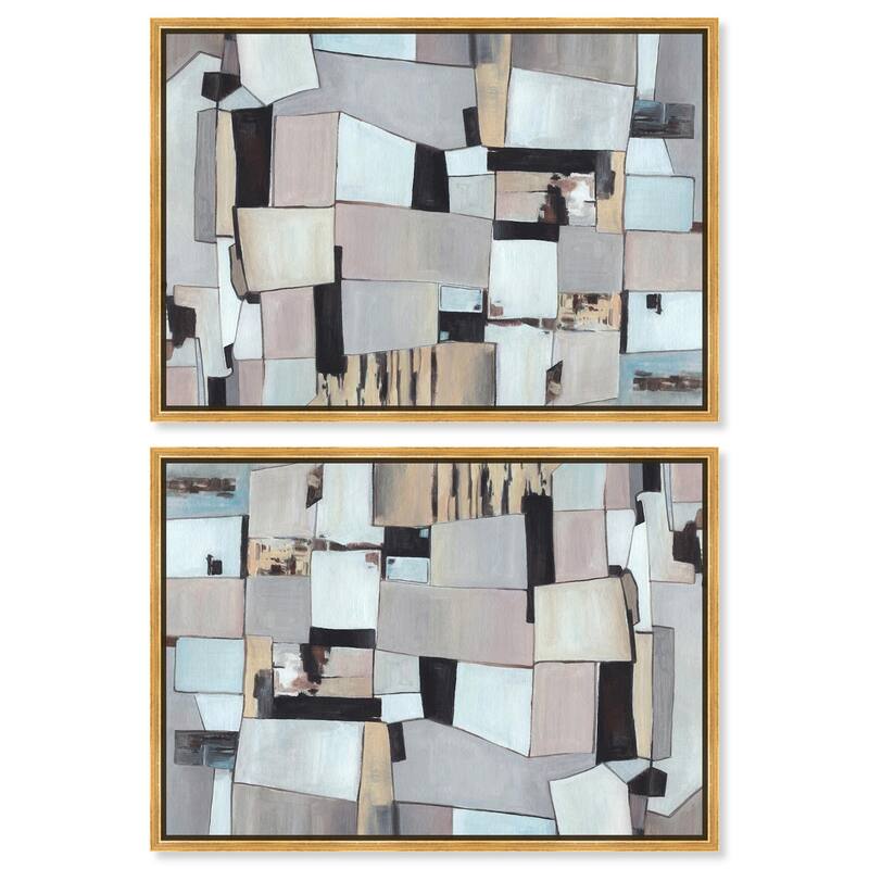 Golden Pomegranate Canvas by Art Remedy - 10" x 15" - White