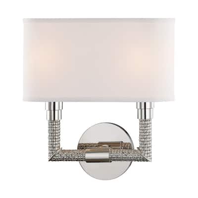 Hudson Valley Lighting Dubois 2 Light 13" Tall Wall Sconce