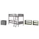 Option Bunk, 3 Drawer Chest, Bookcase, Small Bookcase