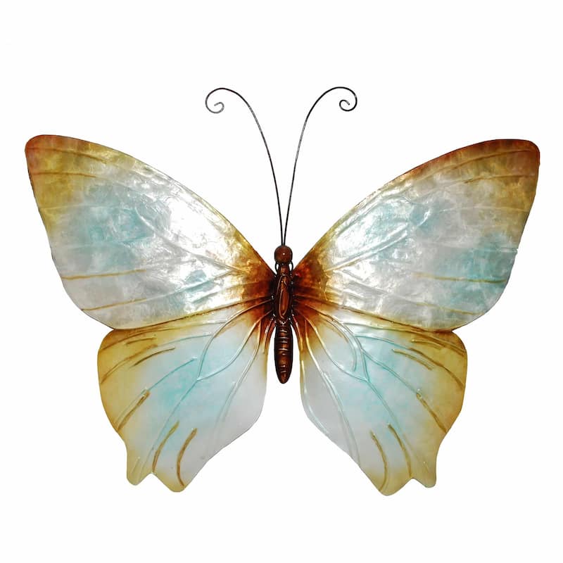 Butterfly Wall Decor Pearl (m2011) - 1 x 18 x 13