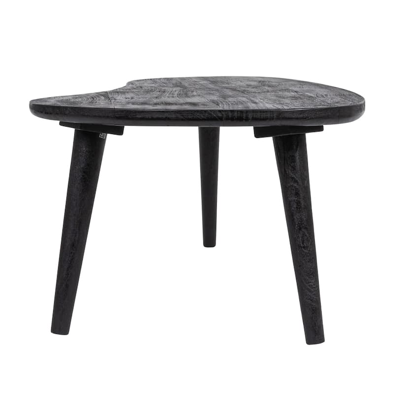 Oblong Wood Nesting Coffee Tables - 43.0"L x 21.0"W x 15.0"H
